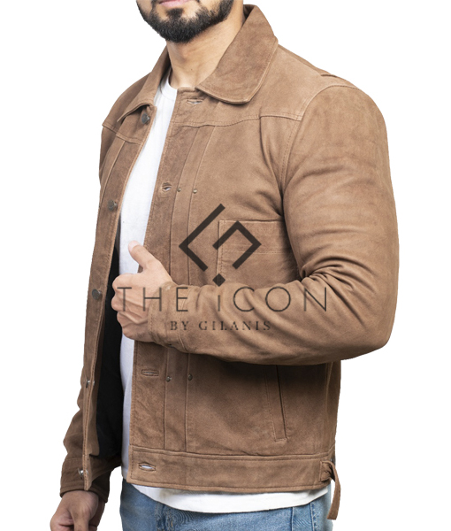 Men's Slim Fit Motorcycle Real Leather Jacket