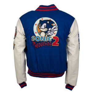 Men's Sonic the Hedgehog Varsity Jacket