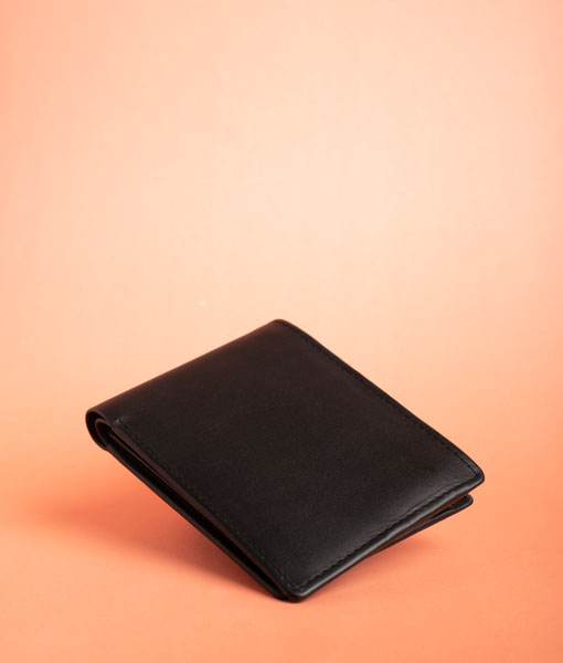 Men's Black Card Holder Wallet