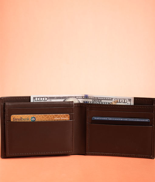 Men’s Brown Card Holder Wallet