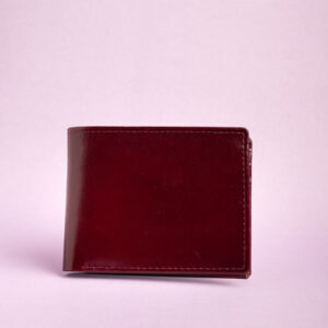 Men’s Dark Maroon Classic Leather Wallet