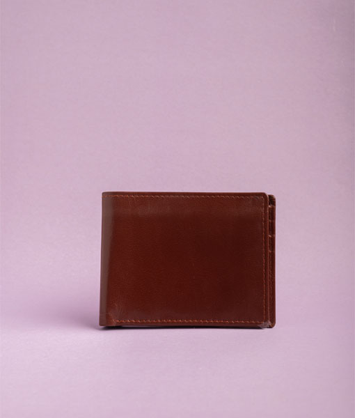 Men’s Royal Brown Classic Leather Wallet