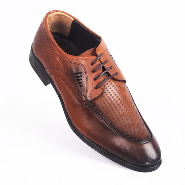 Men’s Turkish-Origin Formal Leather Shoes in Brown