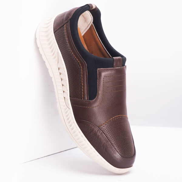 Men’s Turkish-Designer Handmade Leather Shoes in Brown Color for Men