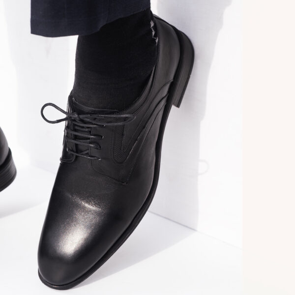 Men’s Turkish-Made Formal Leather Shoes in Classic Black